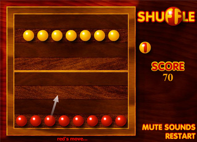 браузерная игра Shuffle - шарики на выбивание ЧАПАЕВ