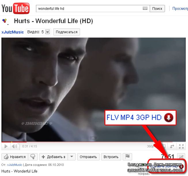 1-Click YouTube video Downloader
