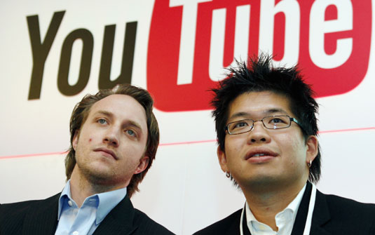 Чед Херли и Стив Чен, основатели YouTube